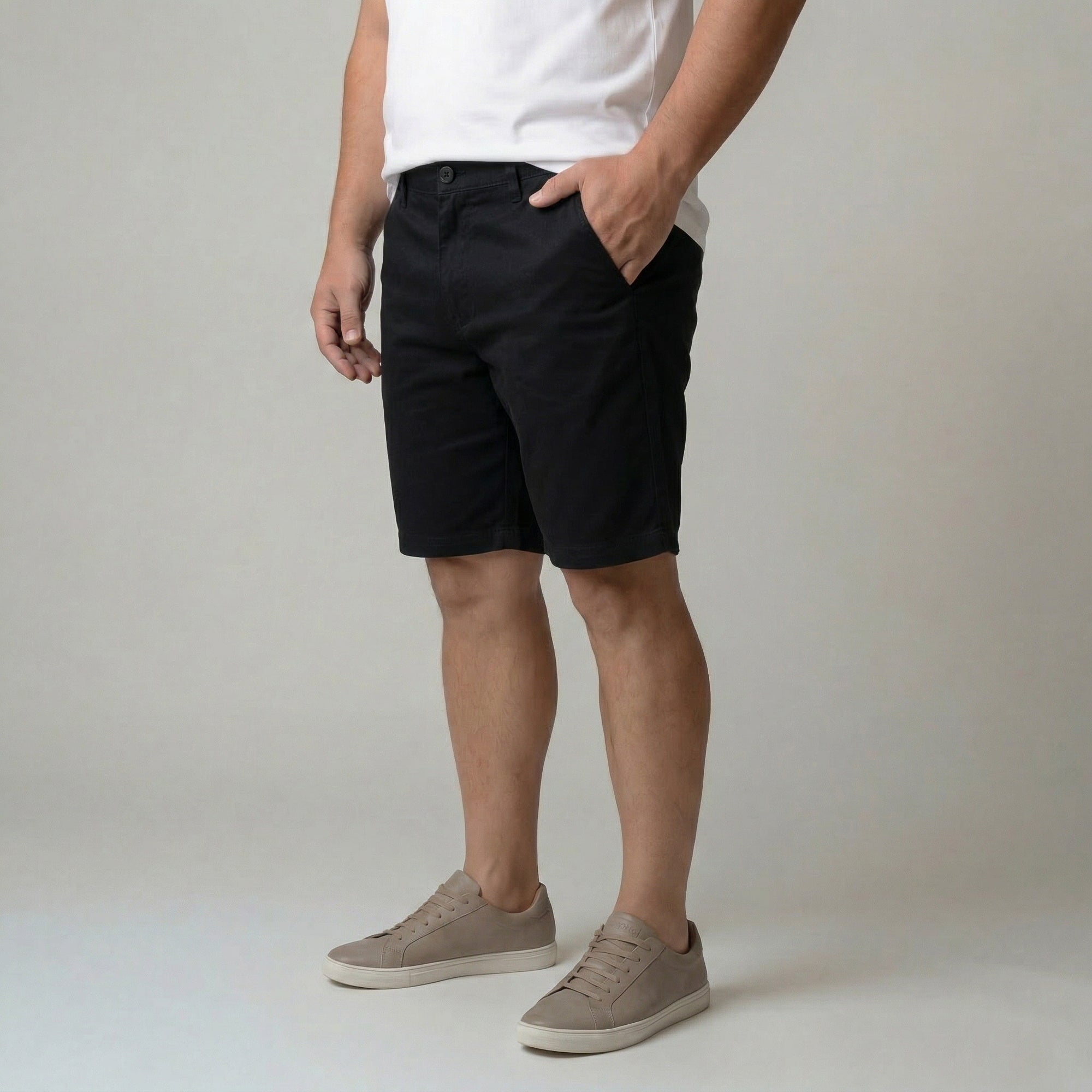 Bermuda Casual Skinny Color com Elastano - My Size