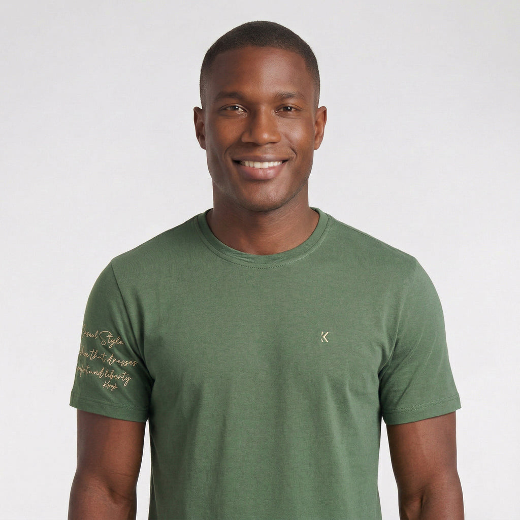 Camiseta Bordada Casual Style