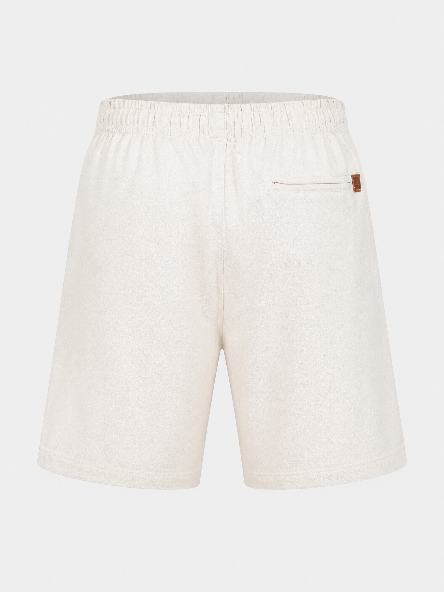 Short Elástico com Linho
