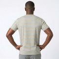 Camiseta Listrada Gola Transpassada