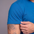 Camiseta KNK Silk Malha – Azul