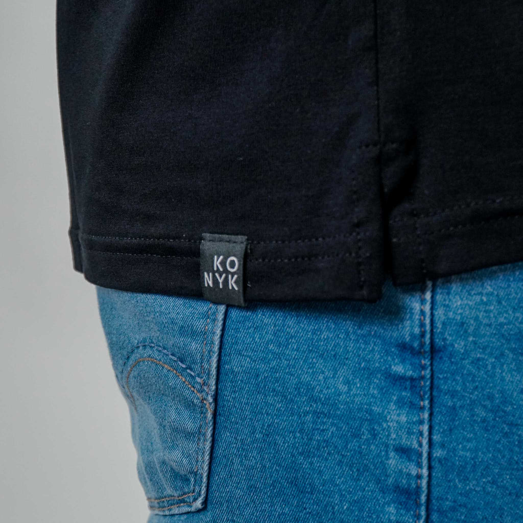 Camiseta de Viscose com Gola V