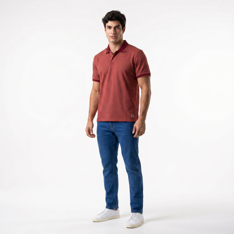 Polo sem botões Blending Textilfio