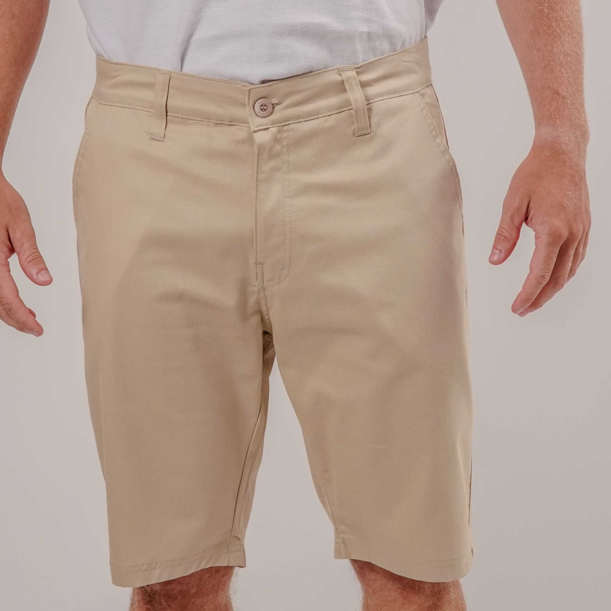 Bermuda de Algodão Casual Cós