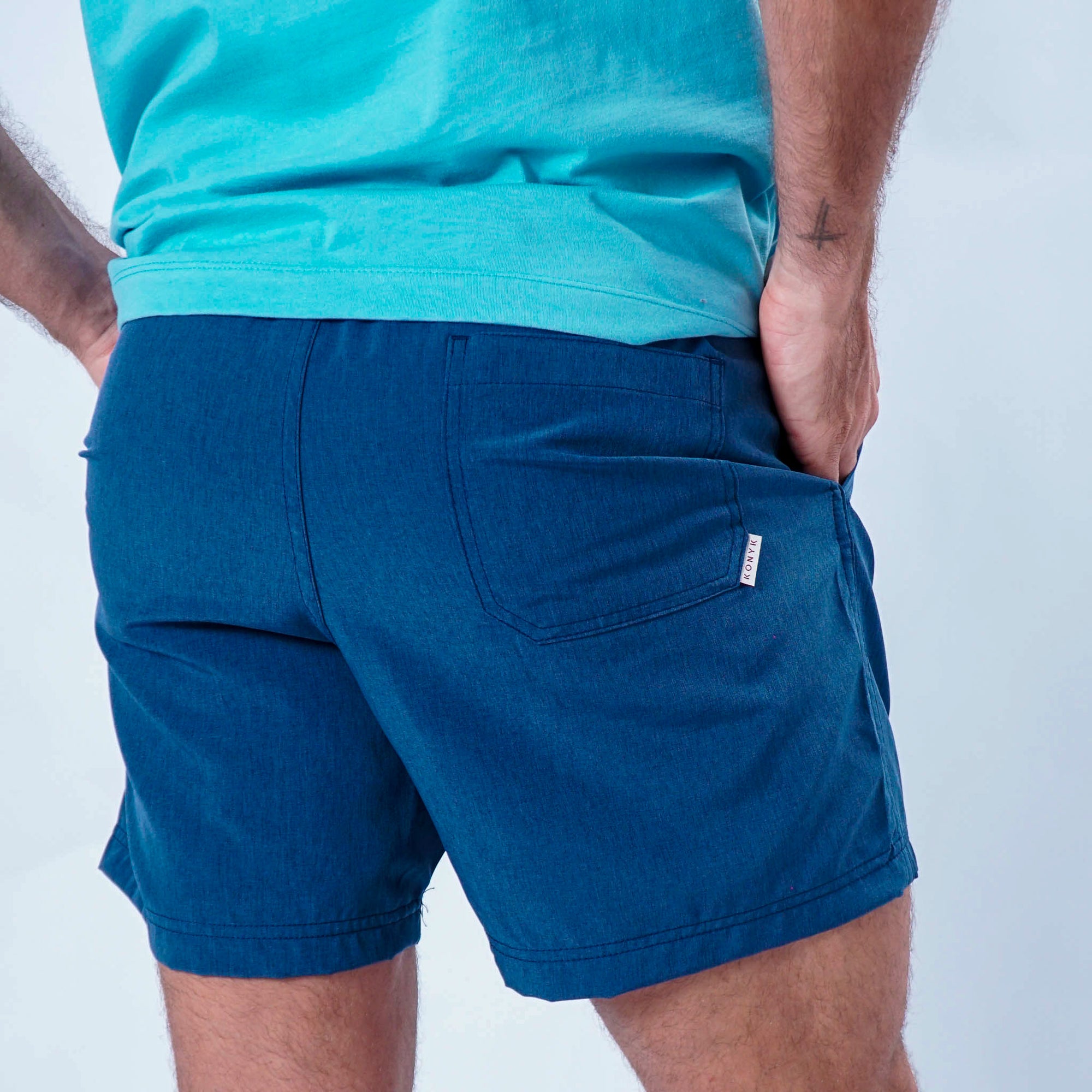Short Casual Masculino Cadarço