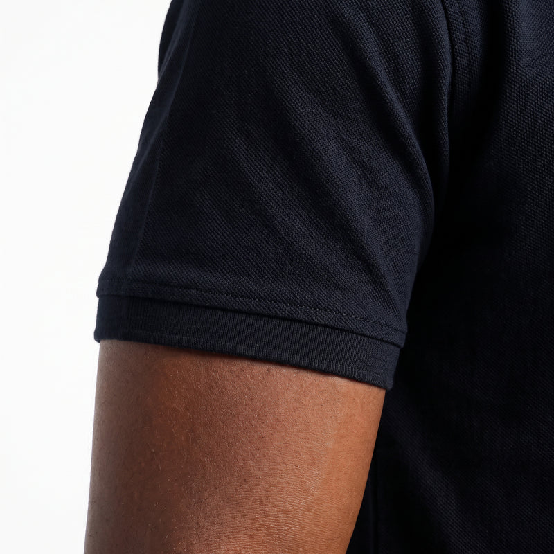 Polo Básica com Bolso – Preto