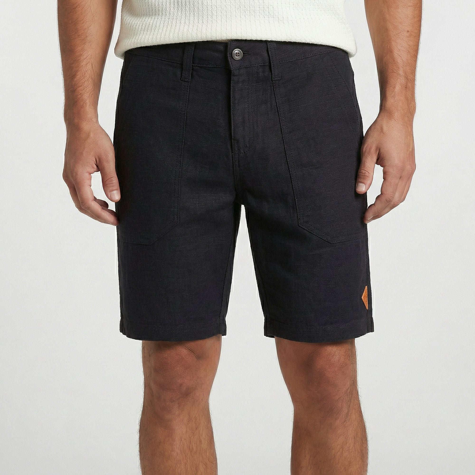 Bermuda Cós Casual com Bolso