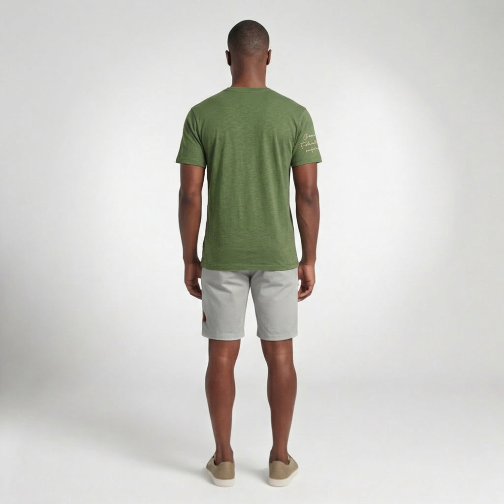 Camiseta Bordada Casual Style