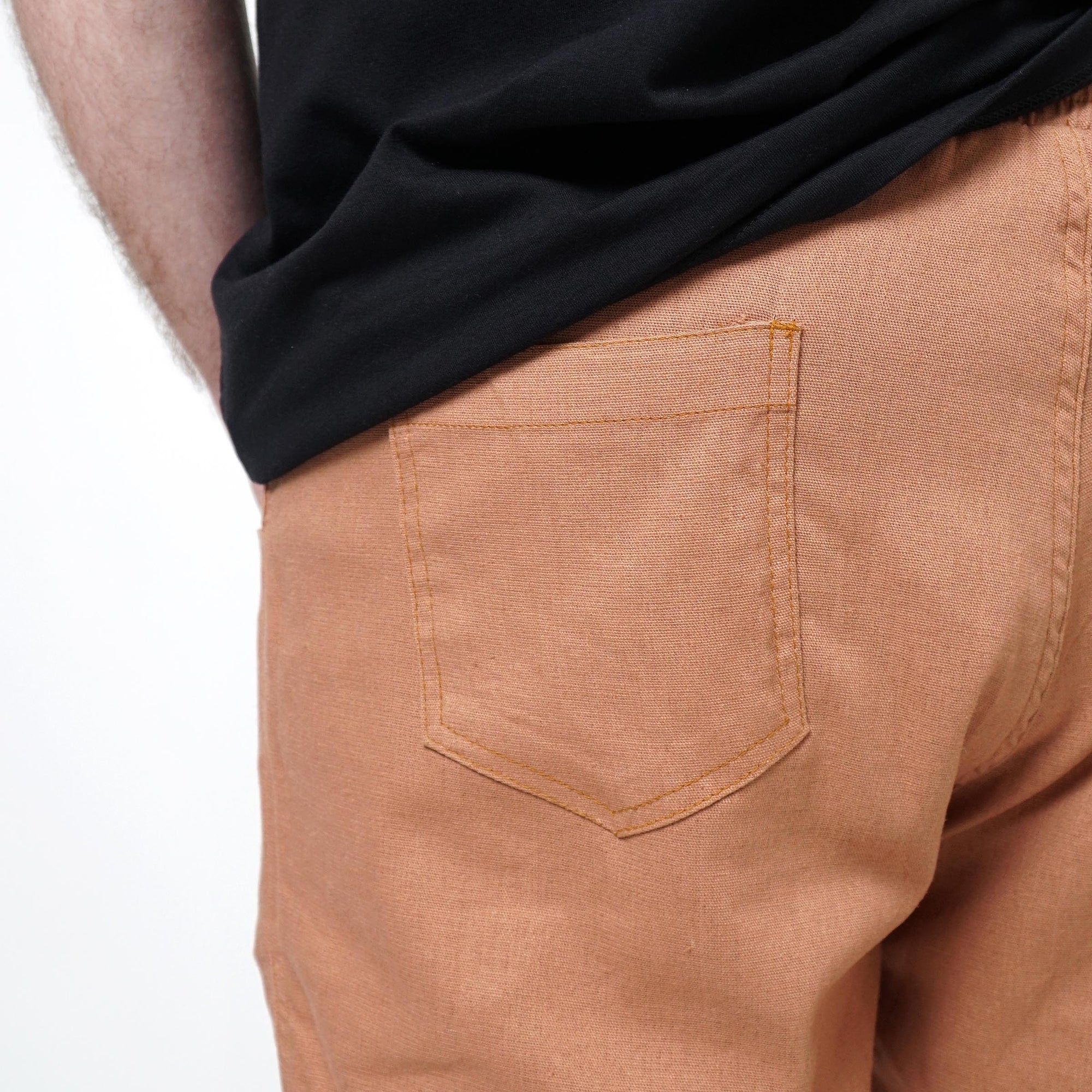 Bermuda Masculina em Linho Isla My Size