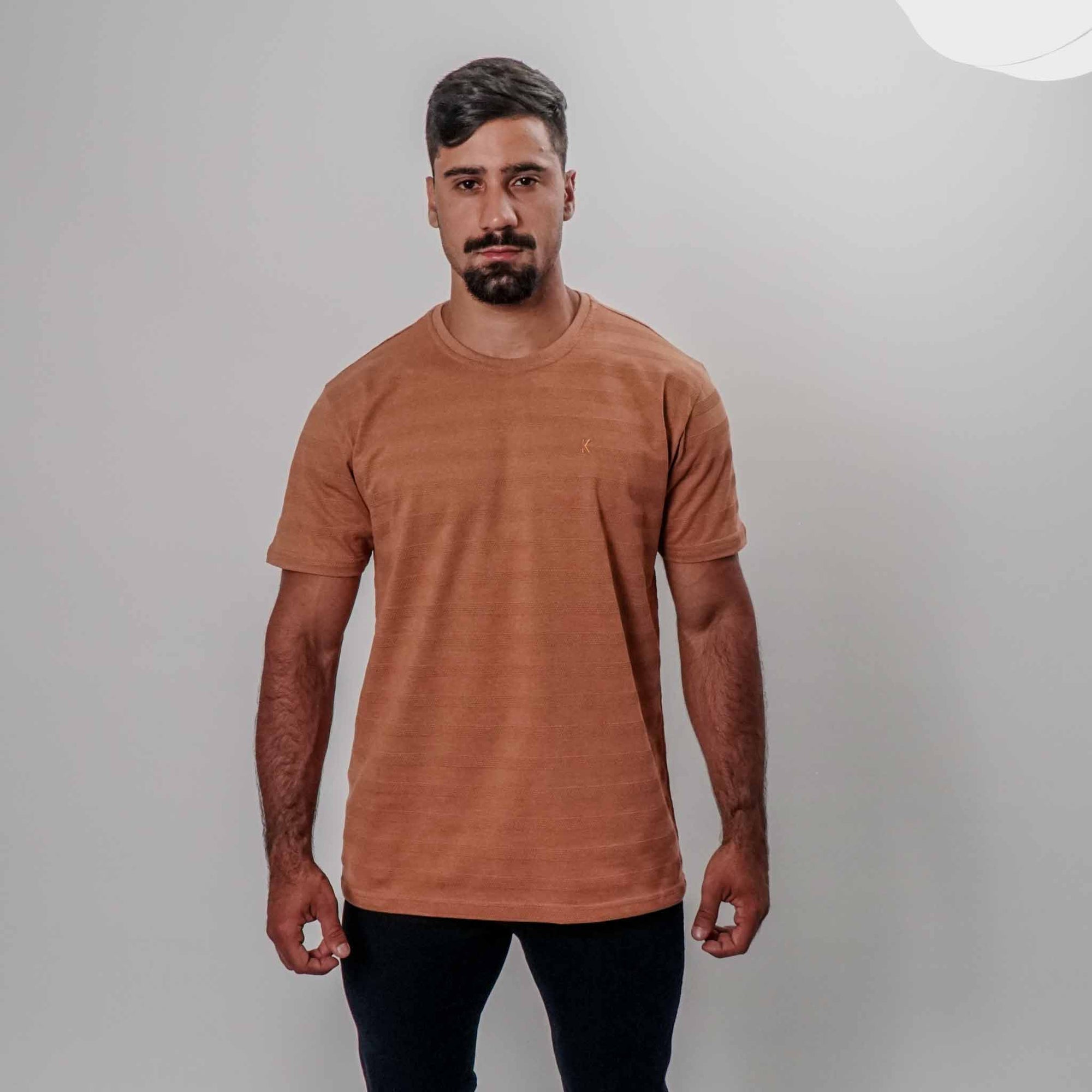 Camisa Listras Texturizadas