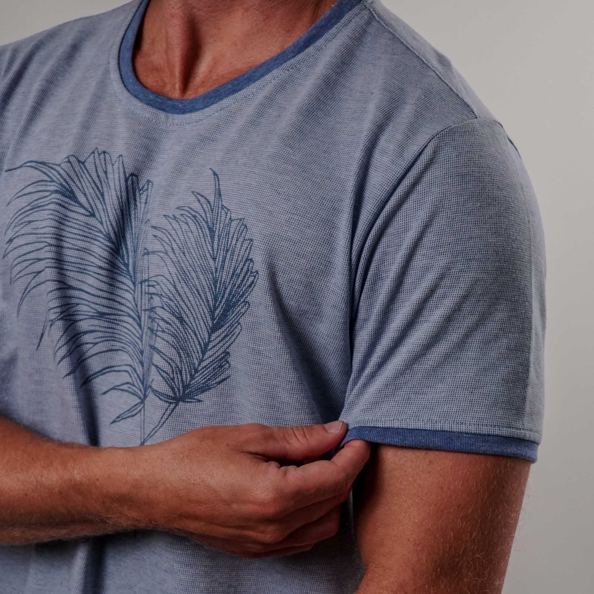 Camiseta Masculina de Malha Silk