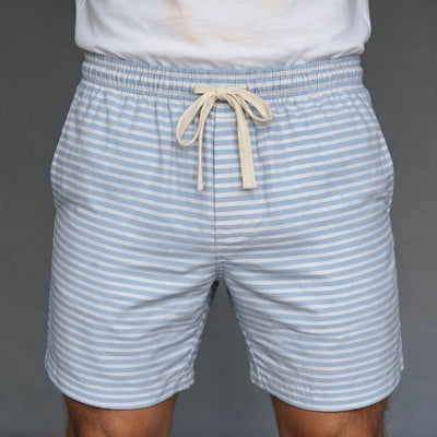 Short Elástico Listrado Flamê