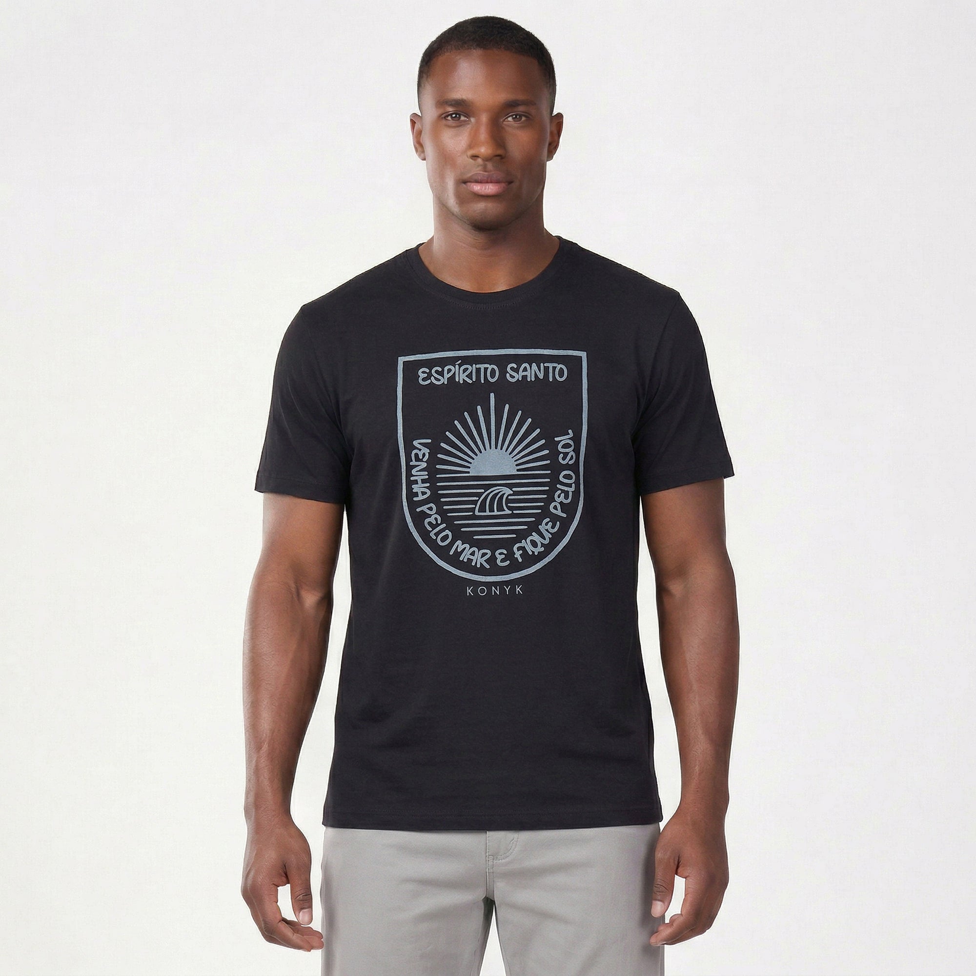 Camiseta Preta Espírito Capixaba - ES