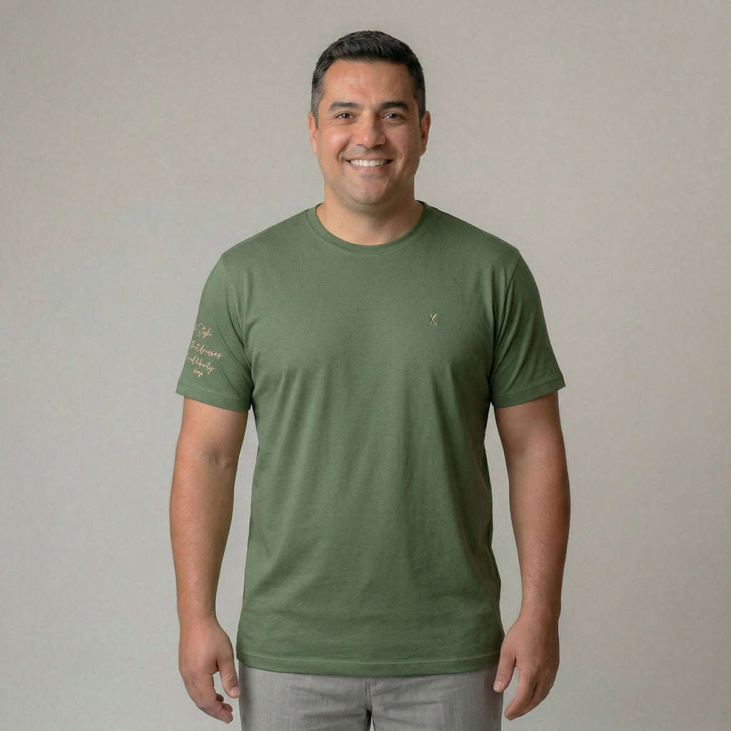 Camiseta Bordada Casual Style - My Size