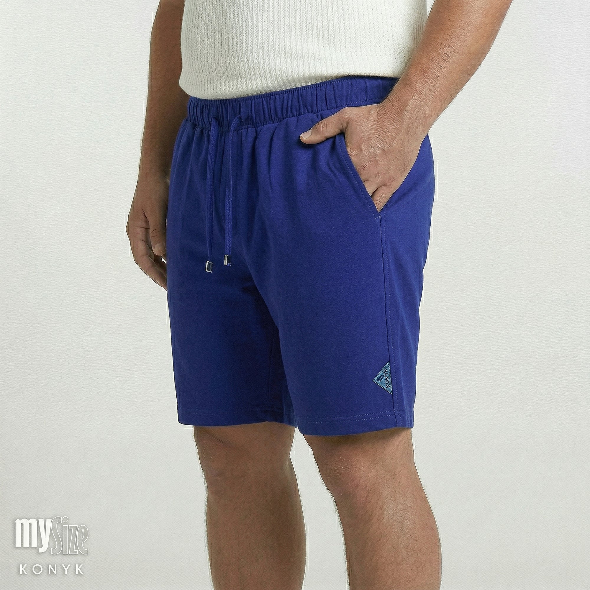 Bermuda Masculina Elástico Lisa - My Size