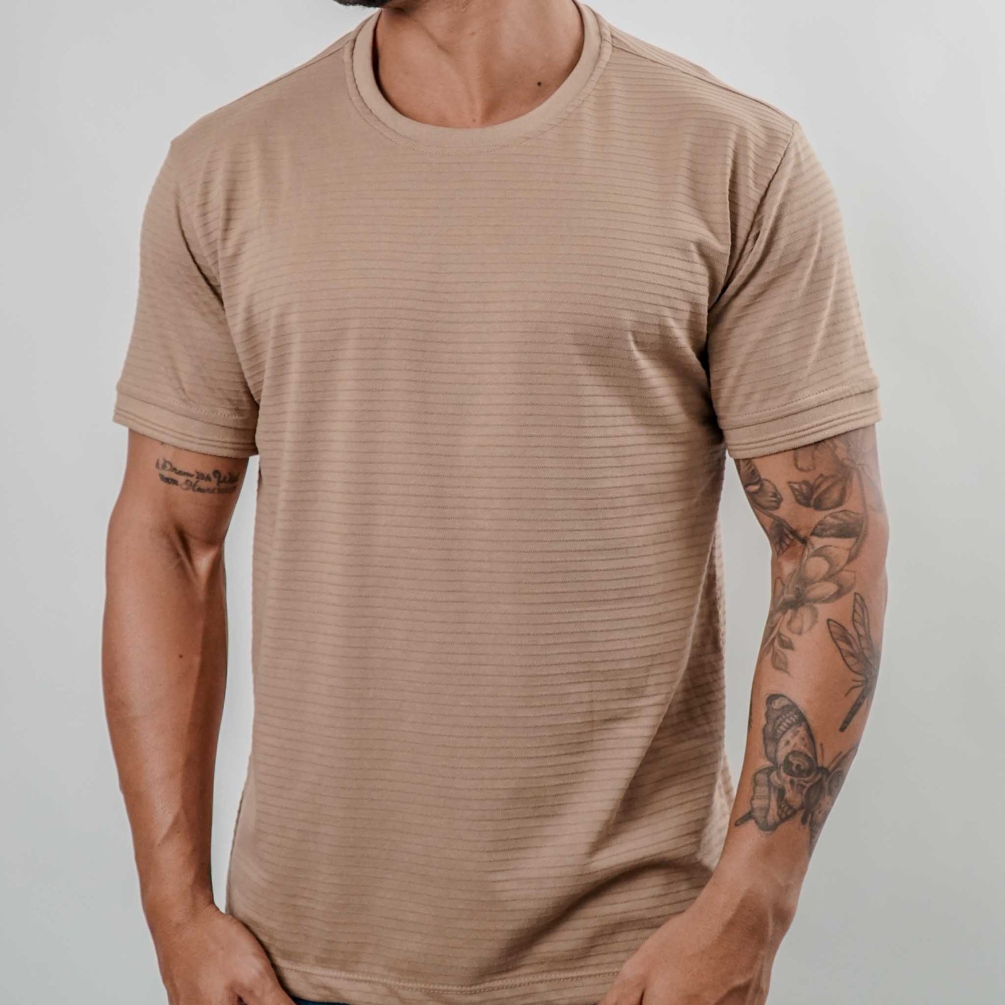 Camisa Texturizada com Punho