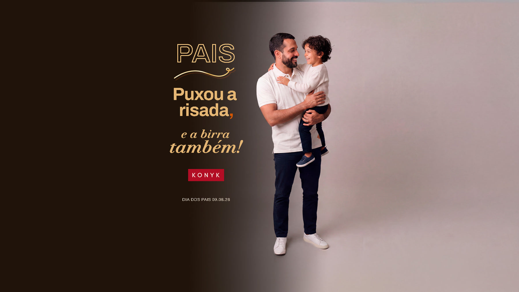 Dia dos Pais - Puxou a risada e a birra também