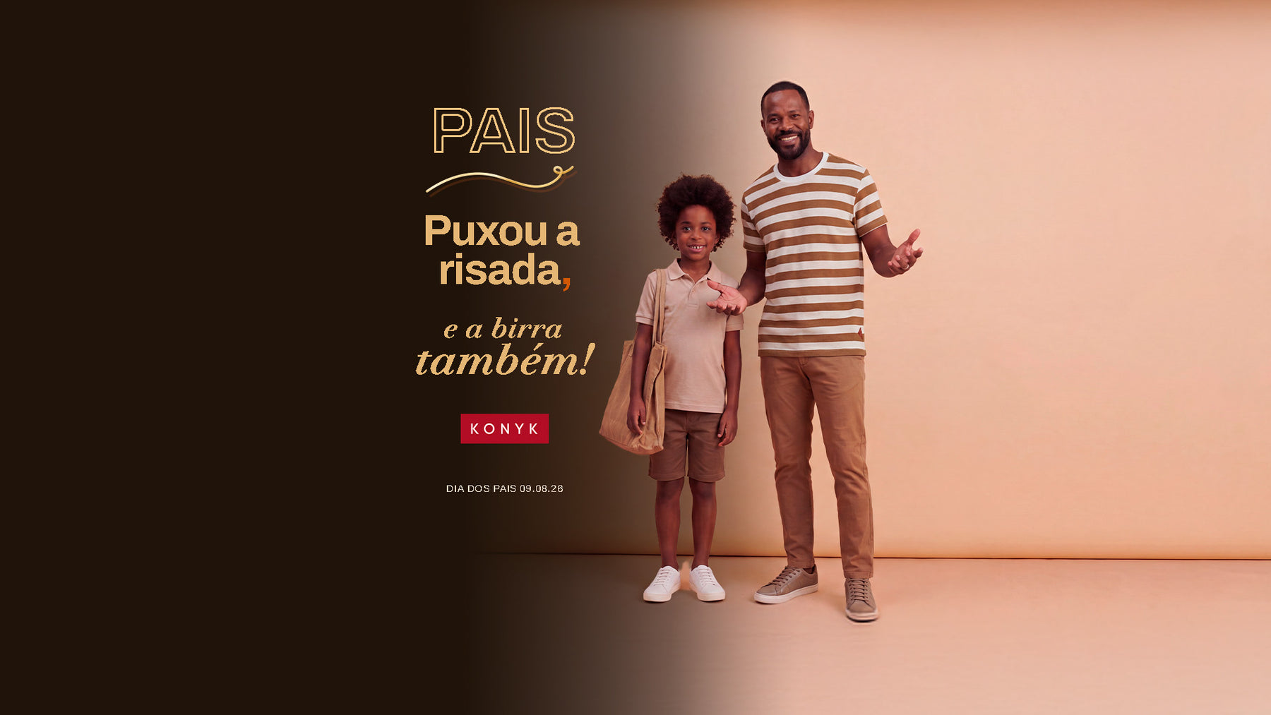 Dia dos Pais - Puxou a risada e a birra também