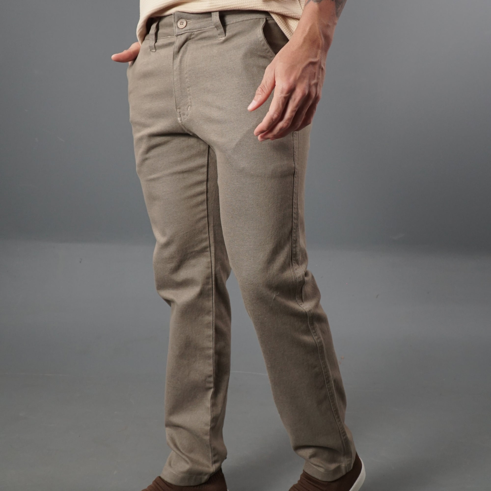 Calça Brim Slim KNK