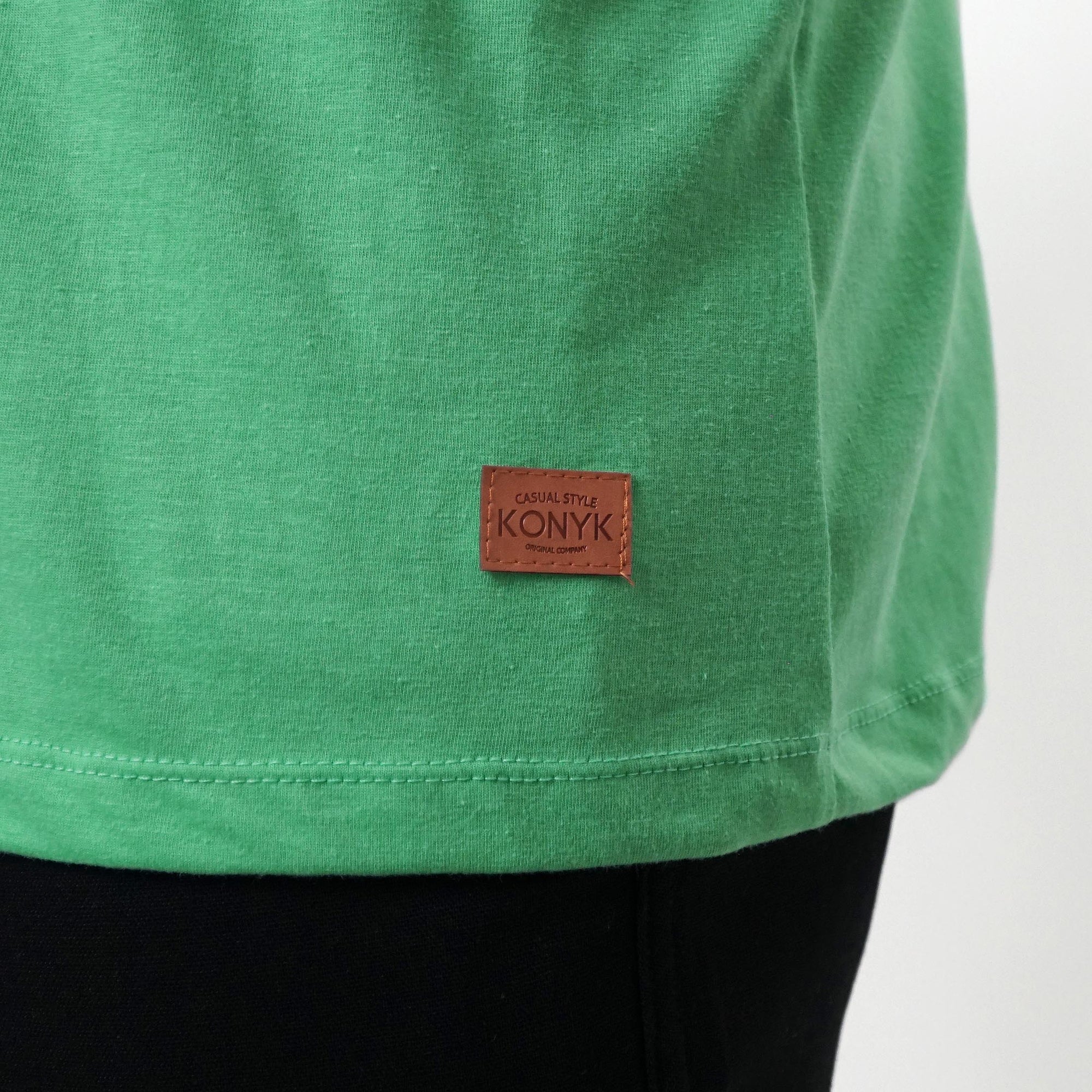 Camiseta com Gola Gota My Size - Konyk