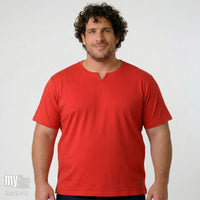 Camiseta com Gola Gota - My Size