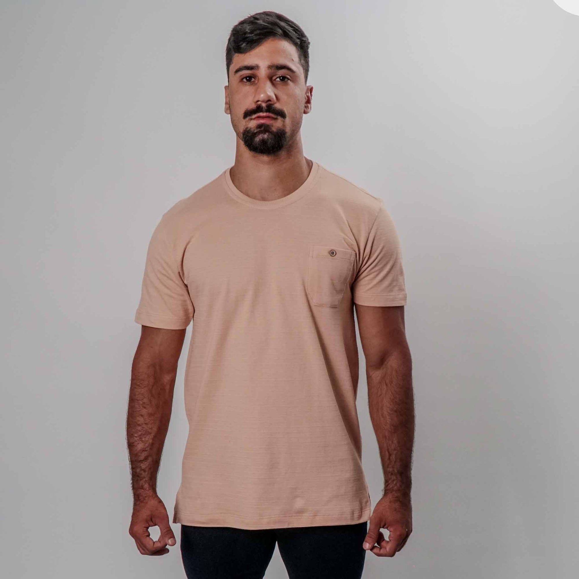 Camisa de Algodão com Bolso