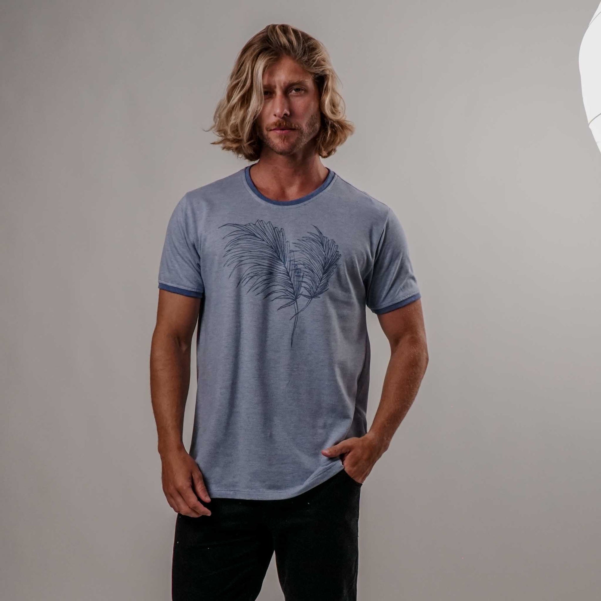 Camiseta Masculina de Malha Silk