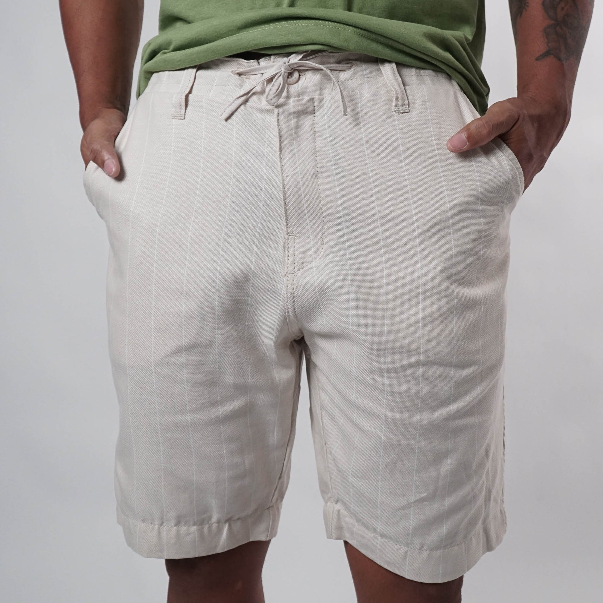 Bermuda Meio Elástico Casual