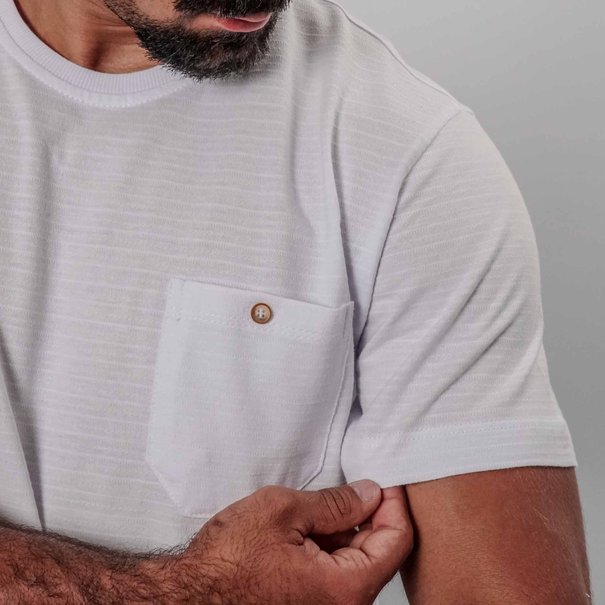 Camisa de Algodão com Bolso
