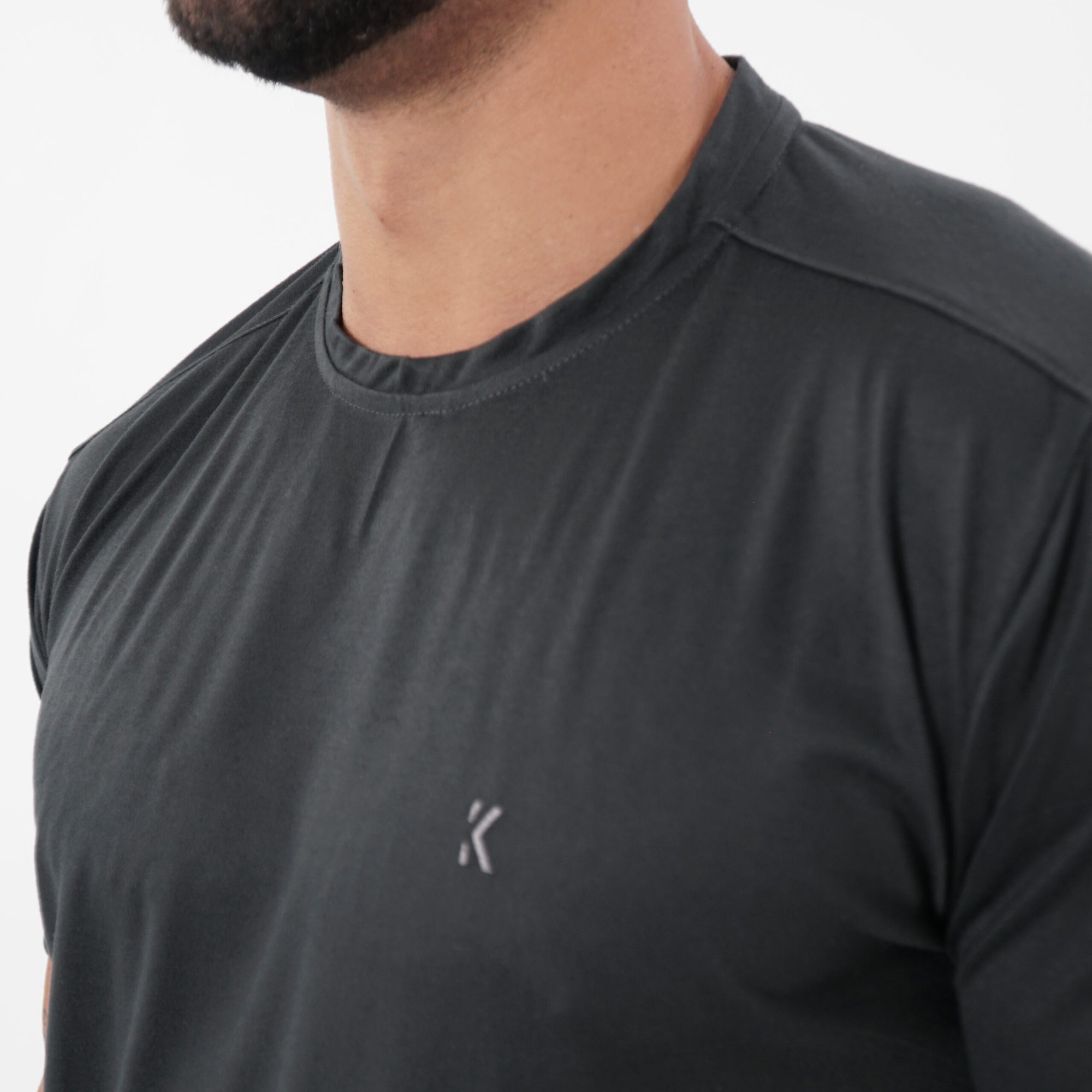 Camisa Casual Ombro Caído