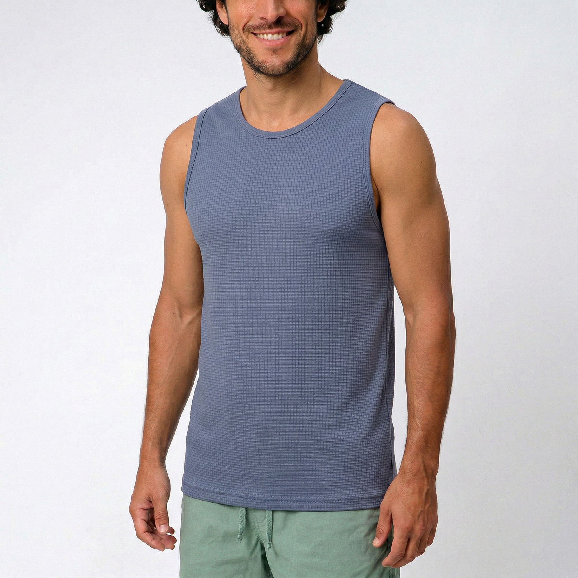 Regata Casual Texturizada Lisa