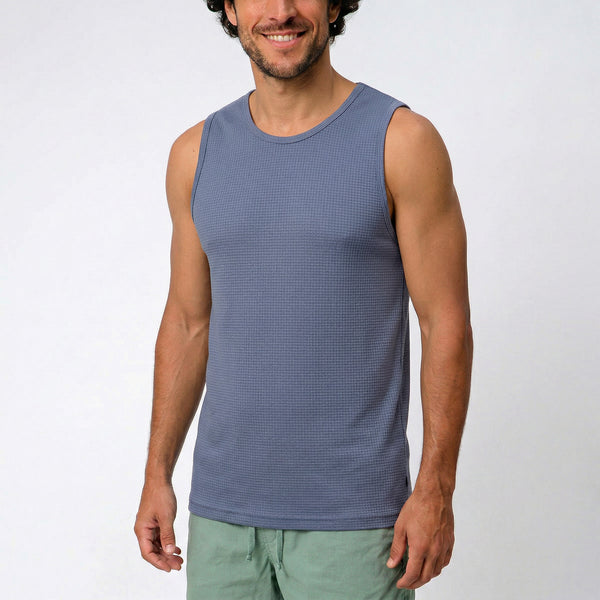Regata Casual Texturizada Lisa