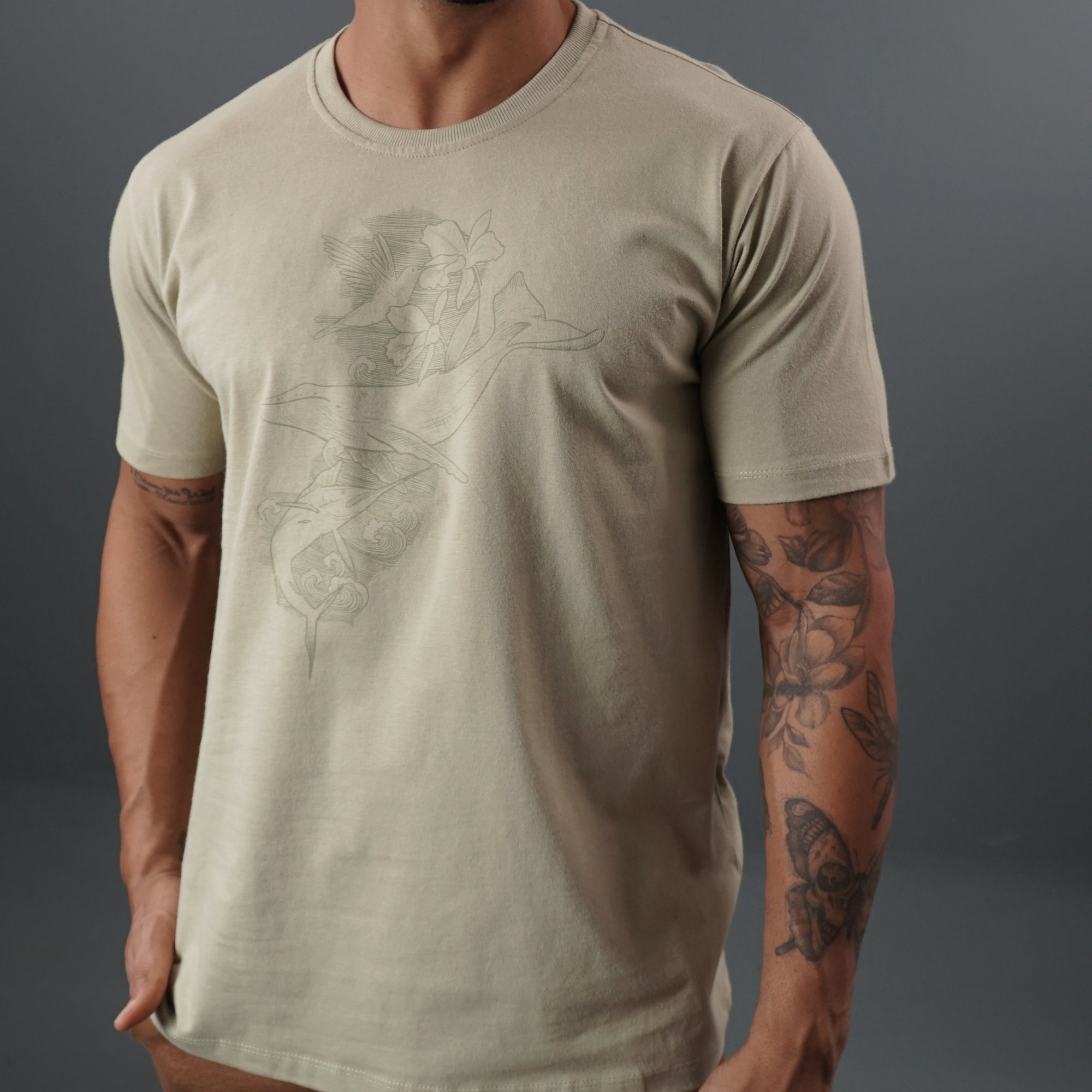 Camiseta Espírito Capixaba – Baleia, Marlin e Beija-flor