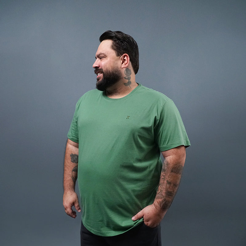 Camiseta Básica Meia Malha My Size