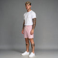 Short Elástico Listrado Flamê – Coral
