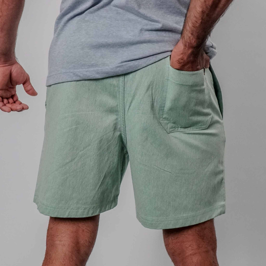 Short Masculino Casual Liso