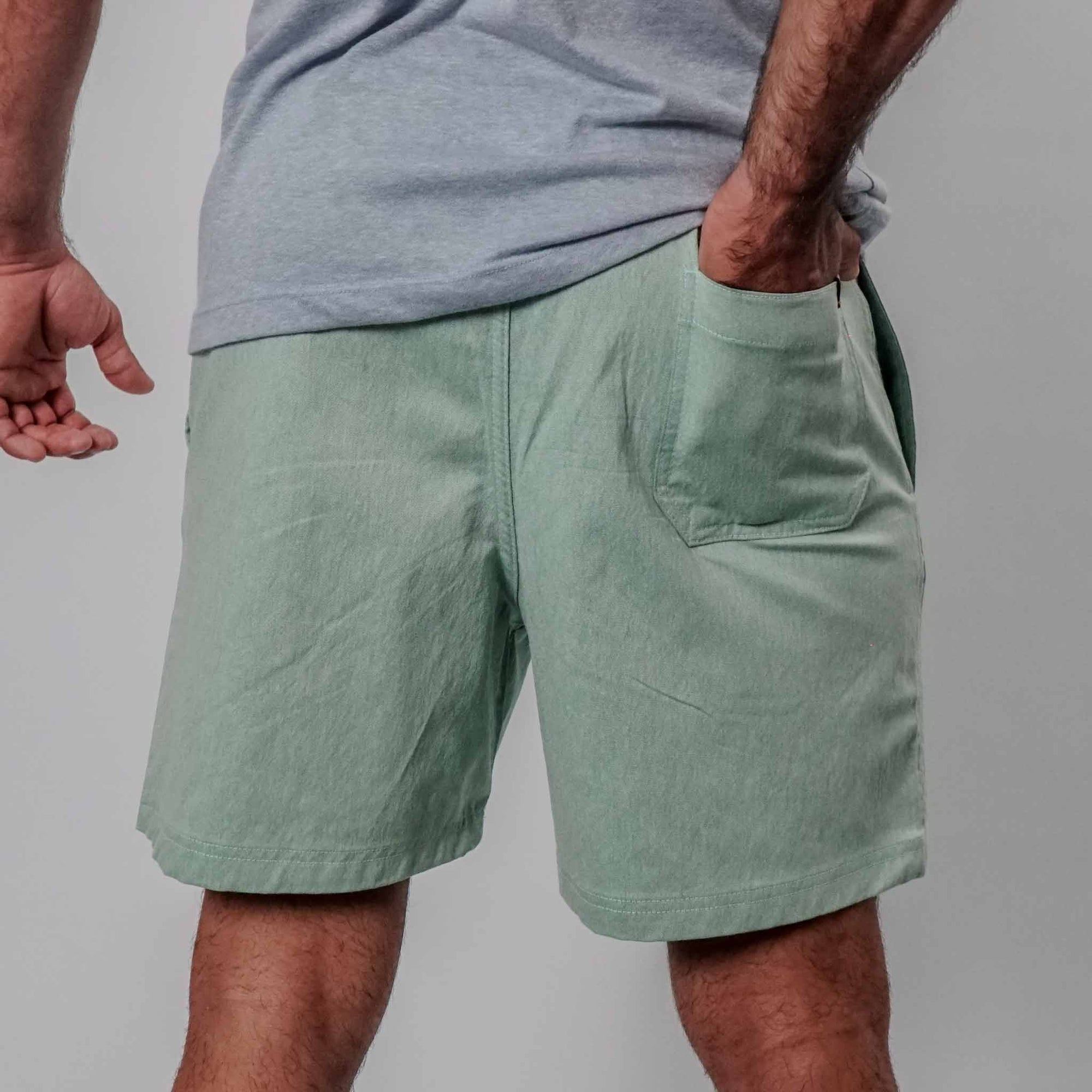 Short Masculino Casual Liso