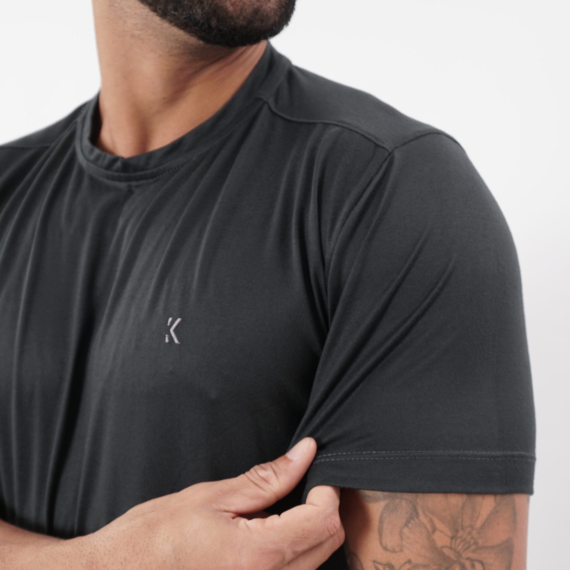 Camisa Casual Ombro Caído