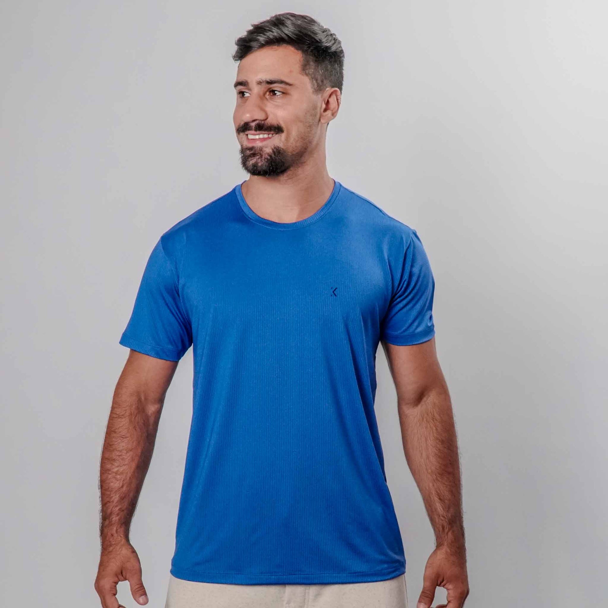 Camiseta Masculina Malha Tecnológica