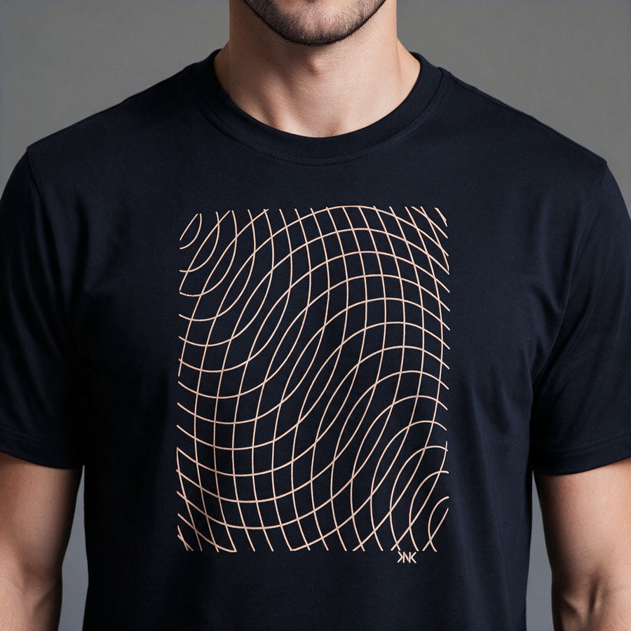 Camiseta KNK Silk Malha – Preto