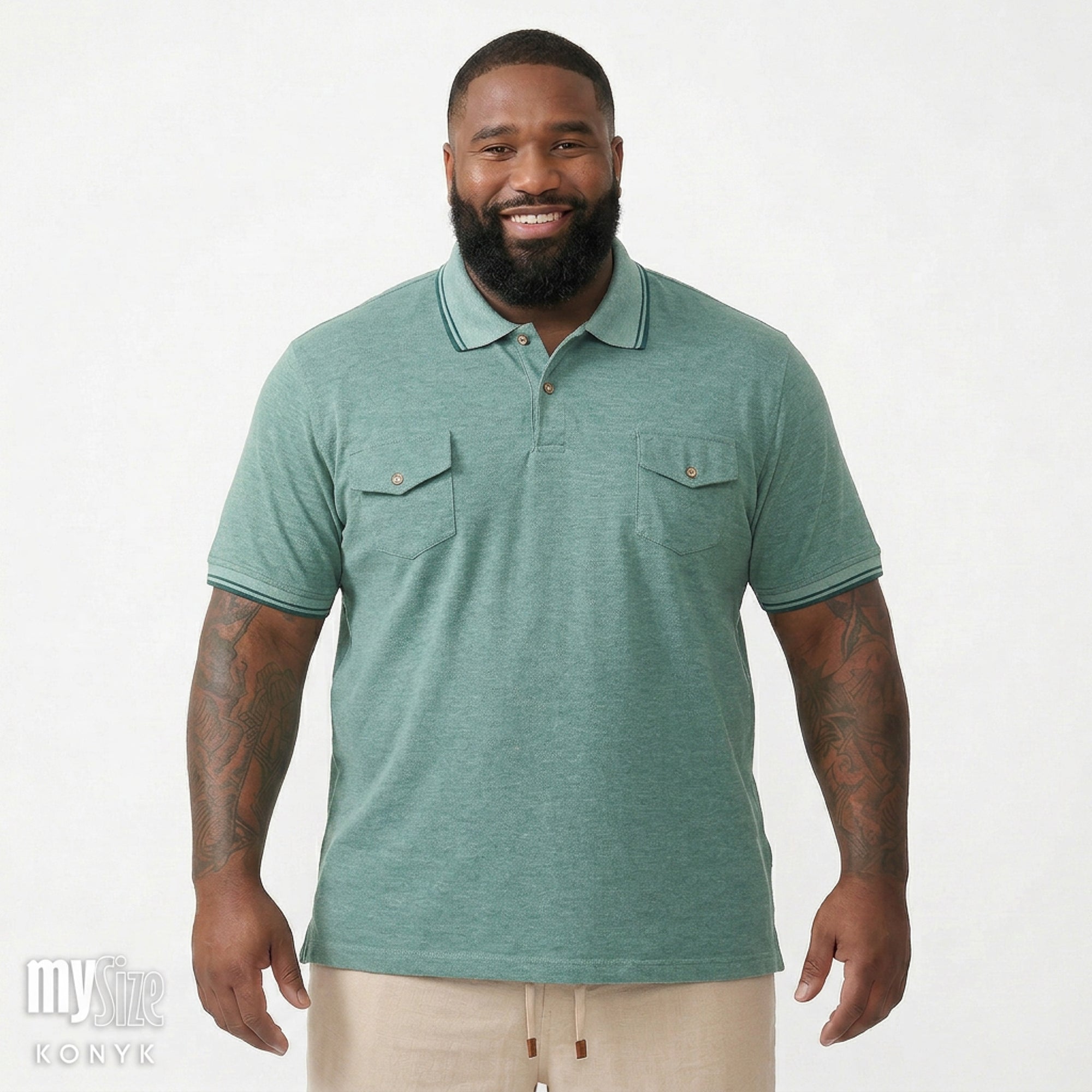 Polo Vintage com 2 Bolsos - My Size