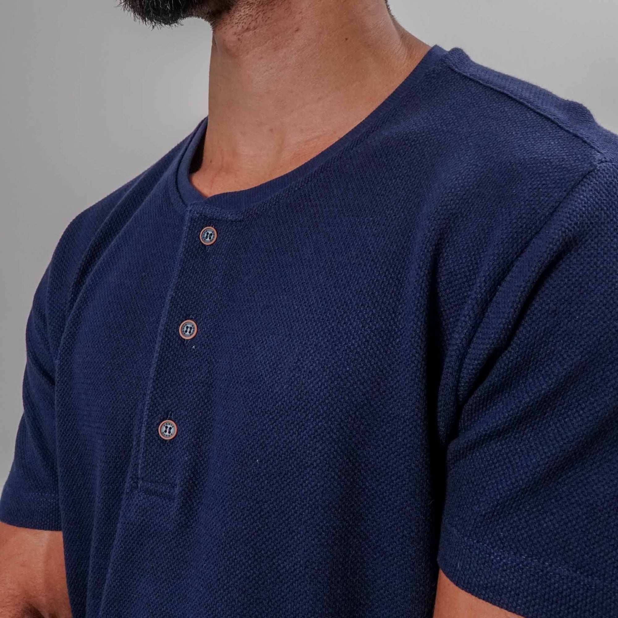 Camisa Gola Portuguesa 3 Botões