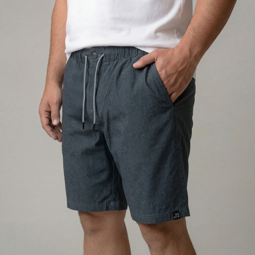 Bermuda Elástico Microfibra Mescla - My Size