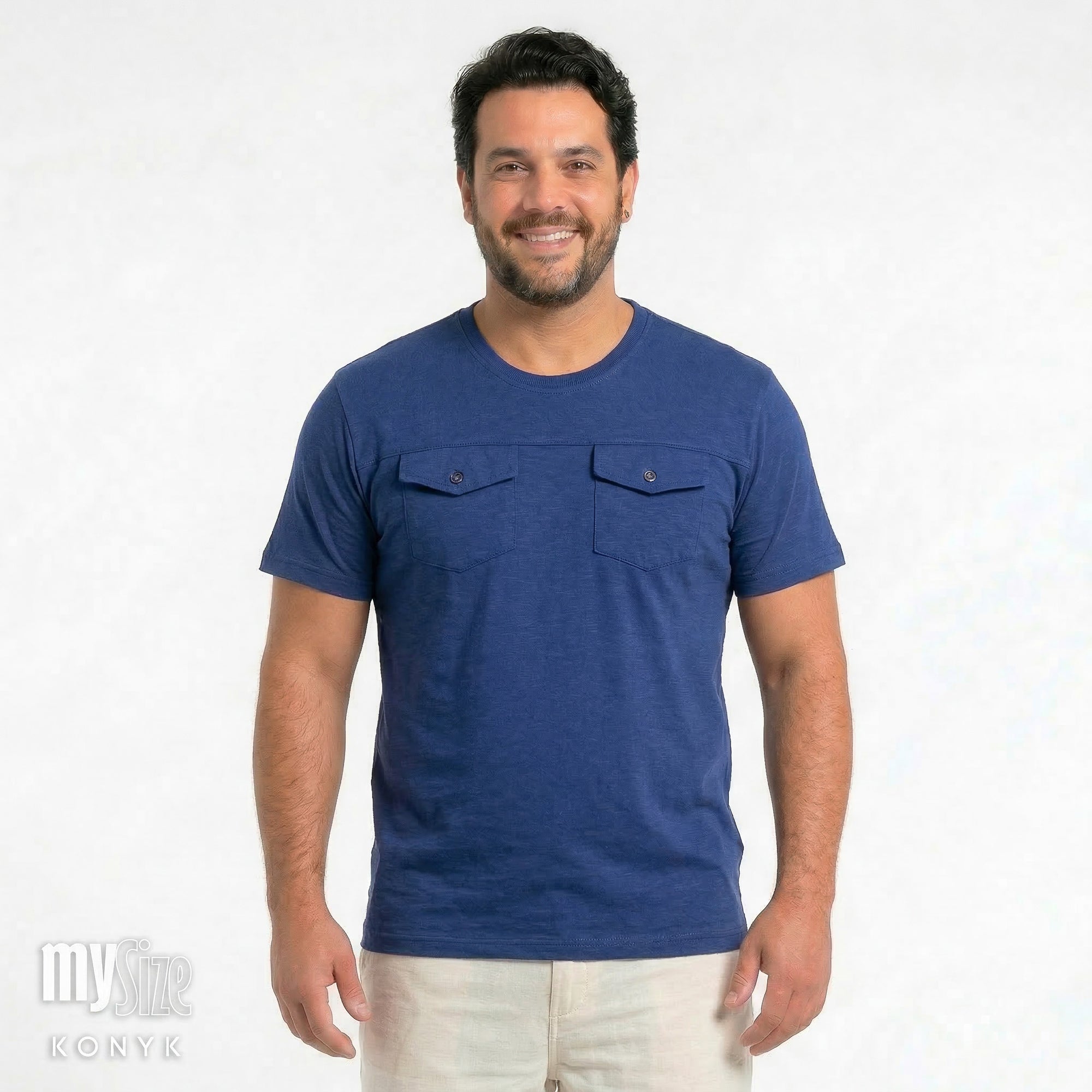 Camiseta Masculina com Bolsos - My Size