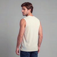 Machão Casual de Malha – Bege