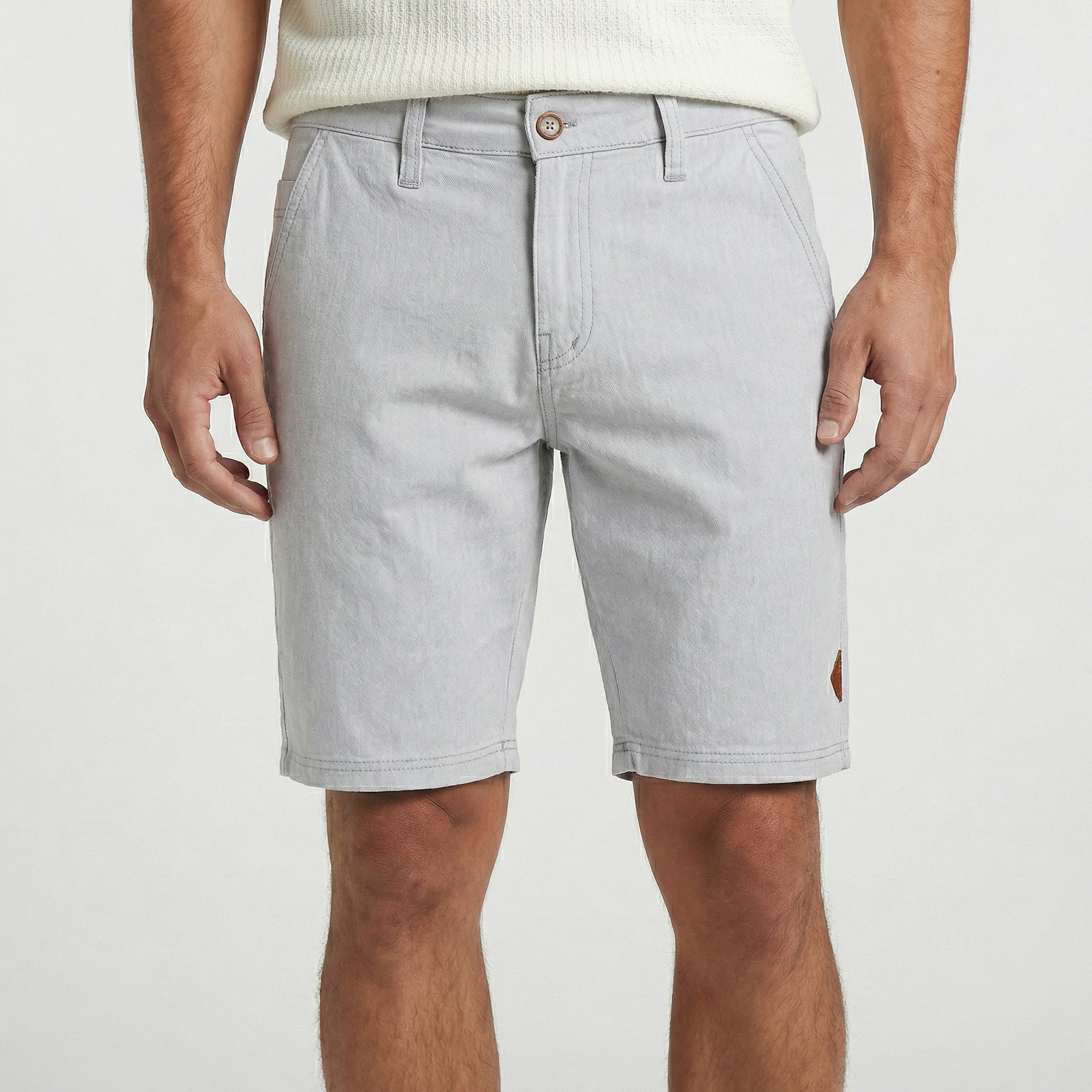 Bermuda Cós Casual Sarja