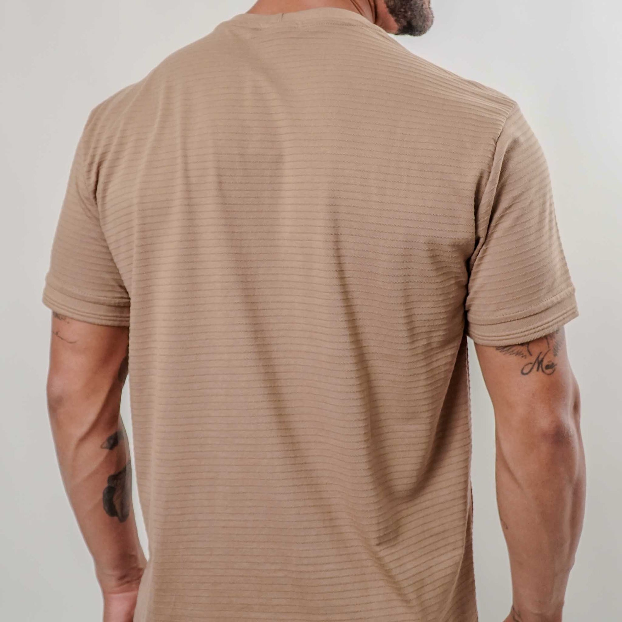 Camisa Texturizada com Punho