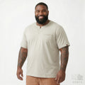 Camiseta com Gola Transpassada e Bolso - My Size