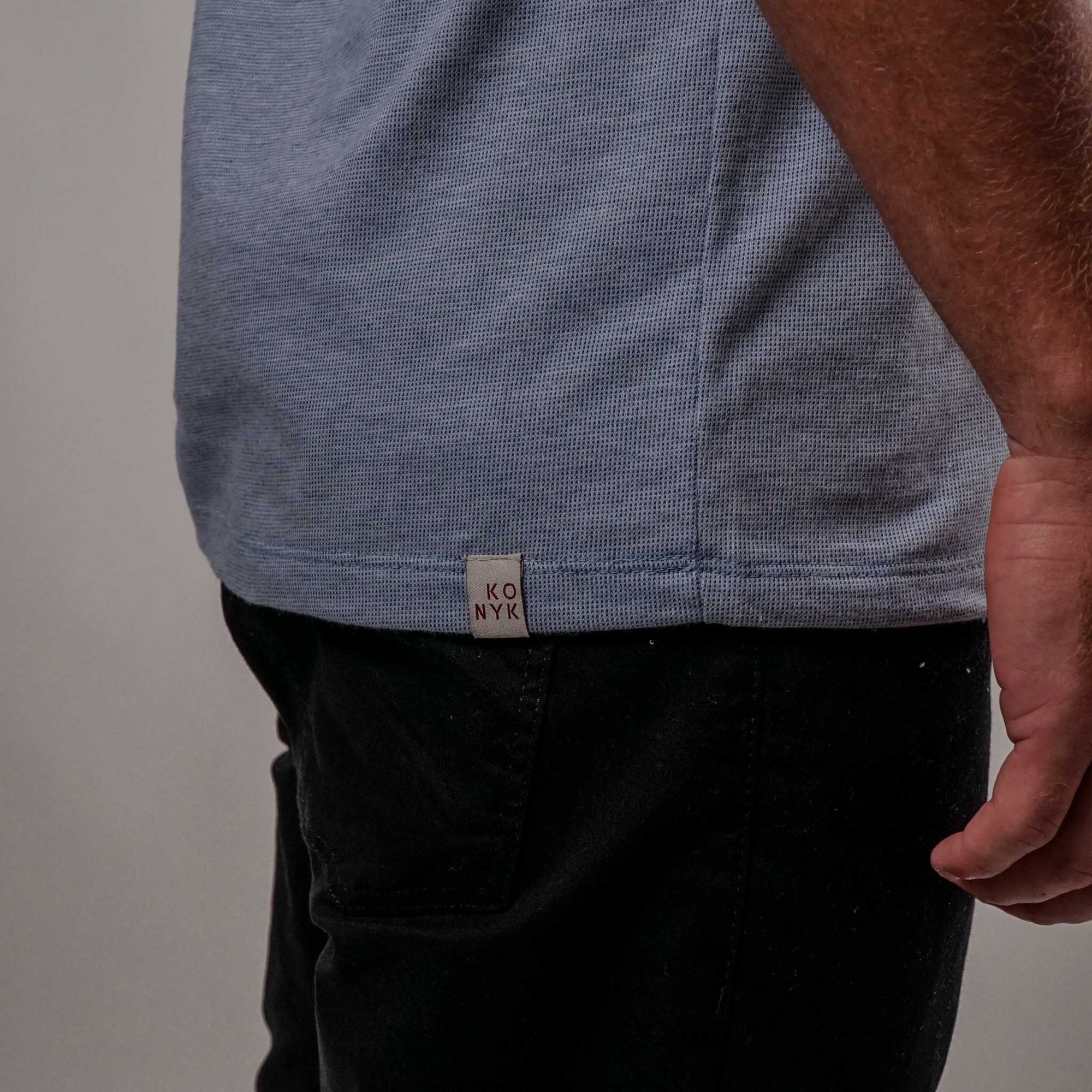 Camiseta Masculina de Malha Silk