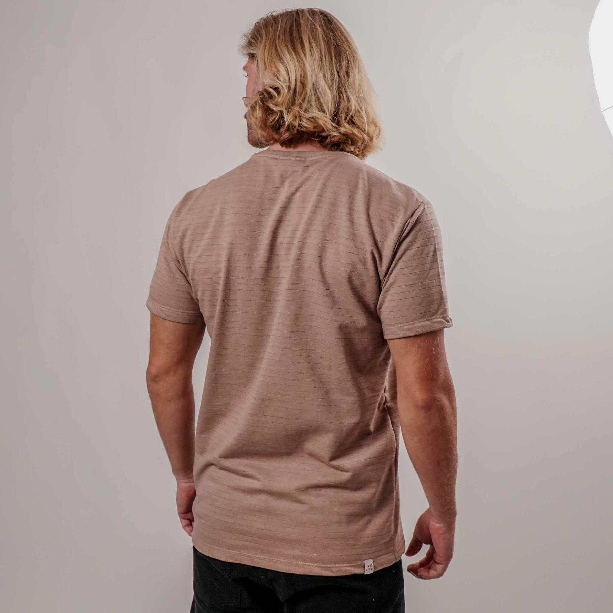 Camiseta Masculina Listra Texturizada